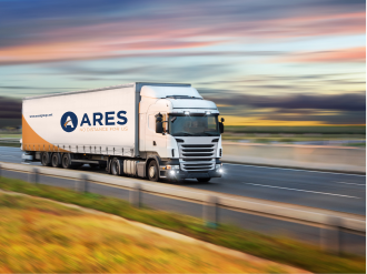Tracto camion empresa ARES